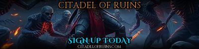 Citadel of Ruins won 0<small>th</small> last week on BBOGD.